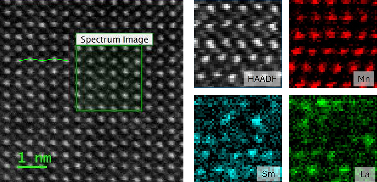 High-resolution EELS on high-entropy perovskite oxide thin films High-resolution EELS on high-entropy perovskite oxide thin films