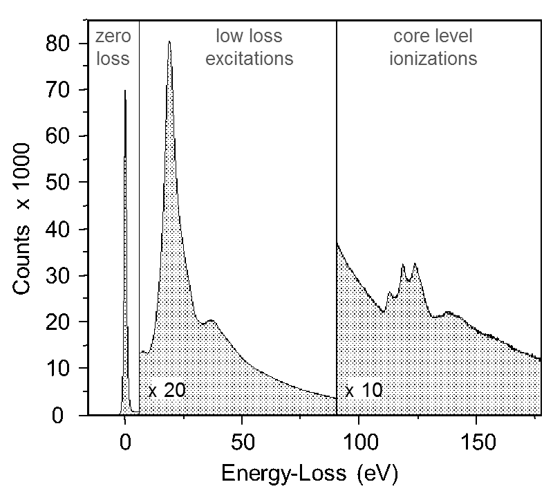 What an EELS spectrum looks like