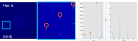Better resolve faint, high-resolution diffraction spots with ClearView Frame Control mode