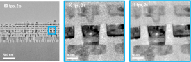 High signal-to-noise TEM imaging with ClearView Frame Control mode