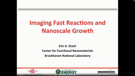 快速反应和纳米生长的成像研讨会