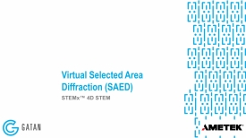 Virtual Selected Area Diffraction