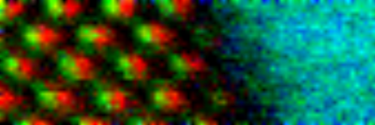 Atomic Resolved EELS color map of GaAs/Ga2O3