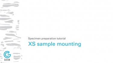 XS sample mounting
