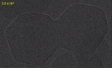 Counting First Electrons - ZIF-8 MOF