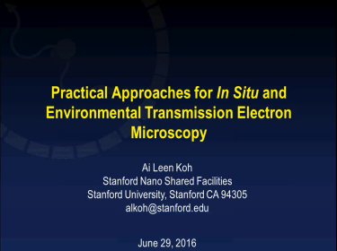 Practical approaches for in-situ and environmental transmission electron microscopy