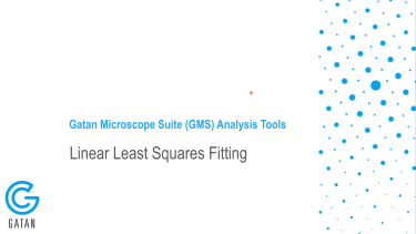 GMS 3.4 分析工具：线性最小二乘拟合