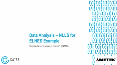 NLLS for ELNES example