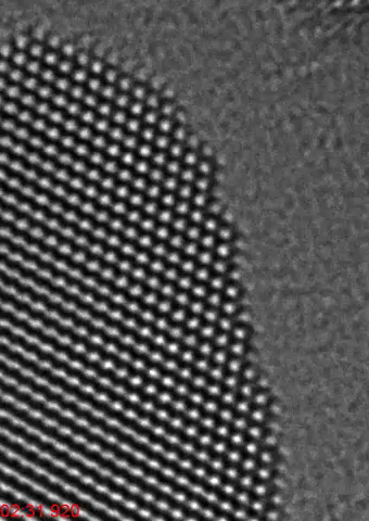 Au nanocrystal reorientation (video)